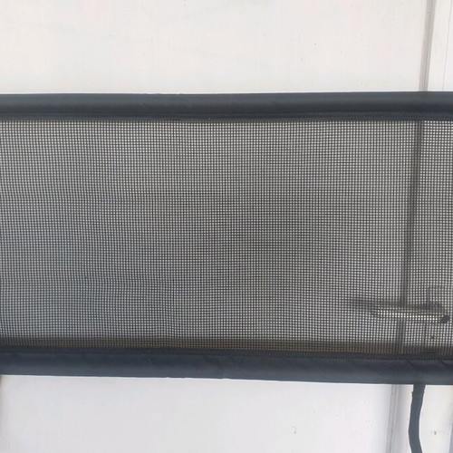 Car Trunk Safety Net like new, half-height with leather straps