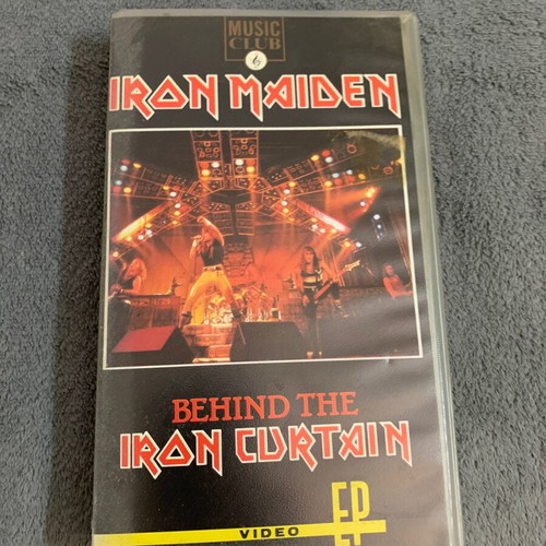 Iron Maiden Behind the Iron Curtain VHS video