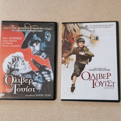 Oliver Twist DVDs like new, classic adventure drama with subtitles