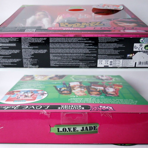 Bratz Boutique L.O.V.E. Jade doll and playset new