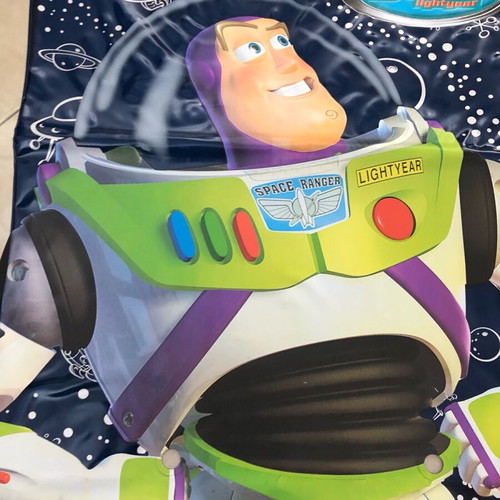 Buzz Lightyear Toy Story 2 swim bag new, purple 43x32cm