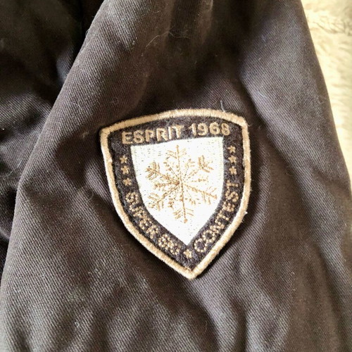 Esprit winter jacket like new, brown, size M