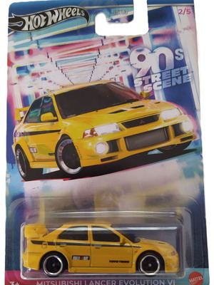 Hot Wheels Mitsubishi Lancer Evolution VI new
