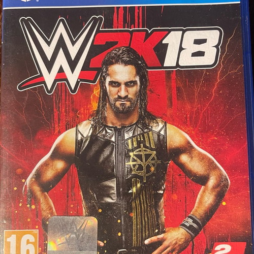 WWE 2K18 PlayStation 4 game like new with manual