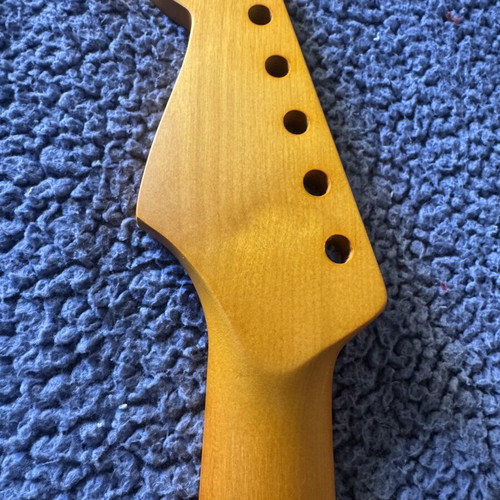 Stratocaster guitar neck new Canadian maple yellow Vnexk
