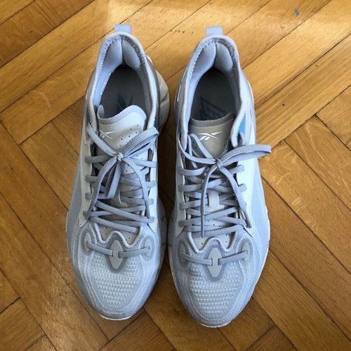Reebok Zig athletic shoes like new, gray, size 41
