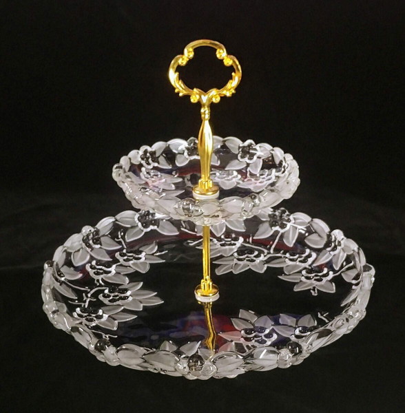 Δυοροφο σταντ Walther-Glas/Mikasa "Carmen" W. Germany 60'-80'.