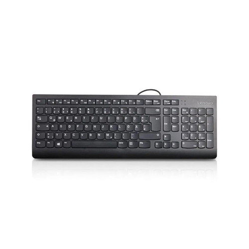 Lenovo Wired USB Keyboard Black Greek KU-1601 like new