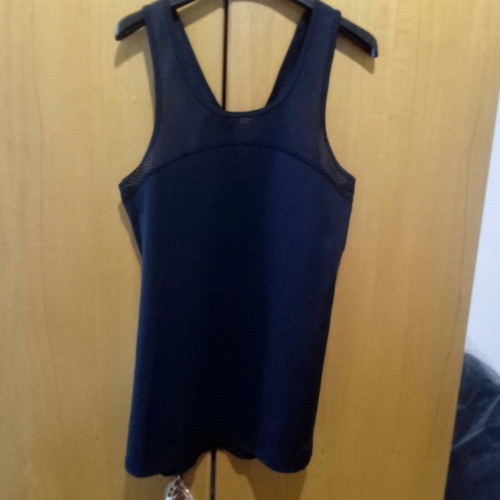 Nike tank top used, fitted, black, size S