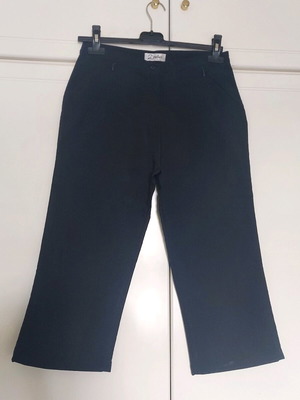 Γυναικείο μπλε σκουρό παντελόνι capri XL σαν καινούργιο