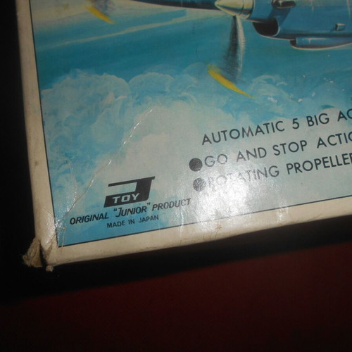 Beechcraft King-Air toy 1960 made in Japan new