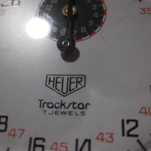 Heuer Trackstar 7 Jewels vintage mechanical stopwatch used
