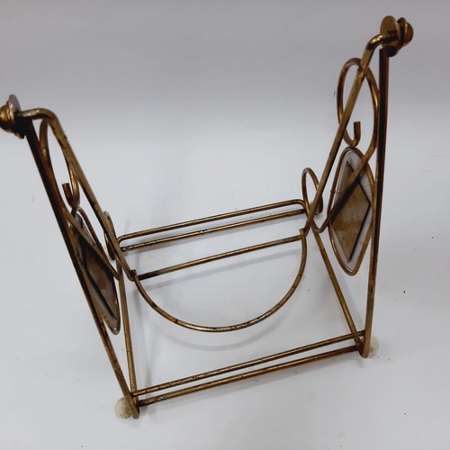 Chivas Regal Brass Whiskey Bottle Holder like new, vintage