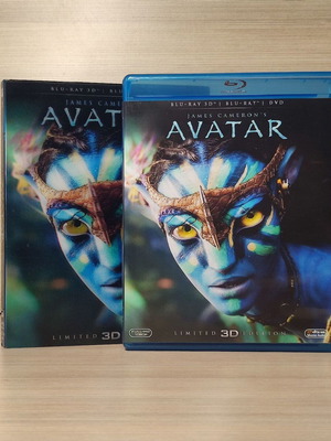 Avatar Blu-Ray & DVD Limited 3D Edition σαν καινούργιο με υπότιτλους