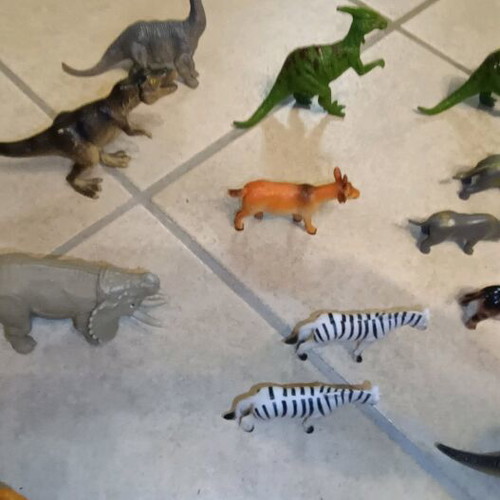 Animal figures like new, set of 45 pieces