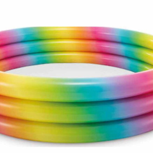 Rainbow inflatable kids pool new 90x30cm
