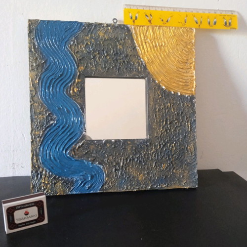 Handmade decorated mirror new