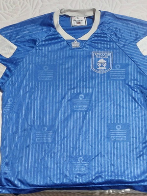 Vintage Match Worn Apollon Kaisarianis football jersey 90s