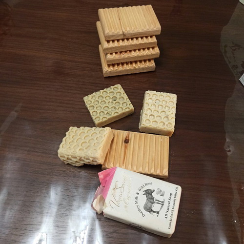 Natural herbal soaps unused with bases