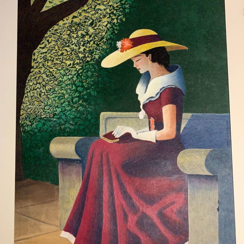 Vogart painting with colors used