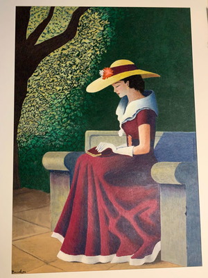 Vogart painting with colors used