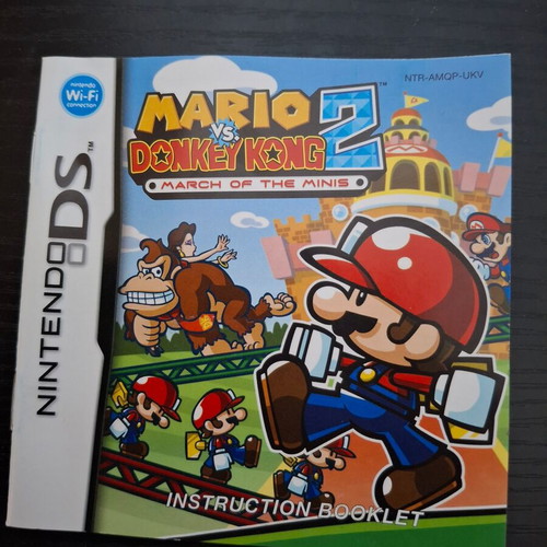 Mario vs. Donkey Kong 2: March of the Minis Nintendo DS used puzzle game