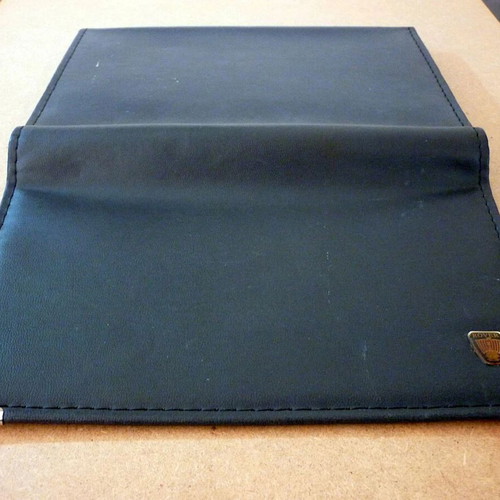 Rover document folder for car papers, dark grey