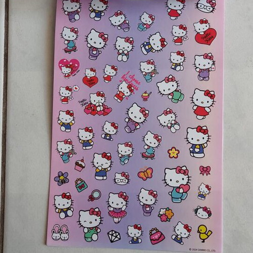 Hello Kitty sticker block with 200 stickers new