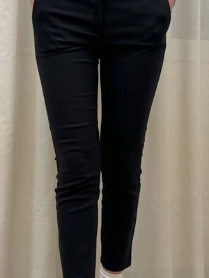 Zara μπλε σκούρο καλοκαιρινό παντελόνι σαν καινούργιο, μέγεθος S