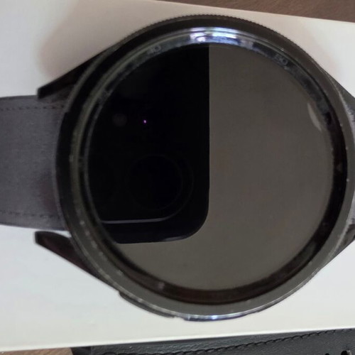 Samsung Galaxy Watch6 Classic 47mm SM-R960 smartwatch with box and multiple straps, small screen damage