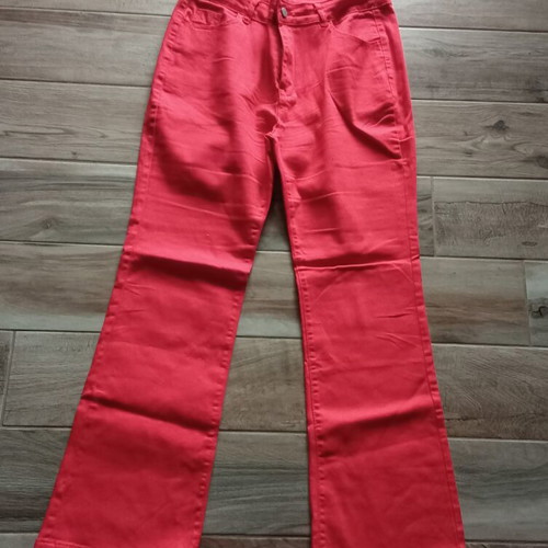 Jeans elastic red like new