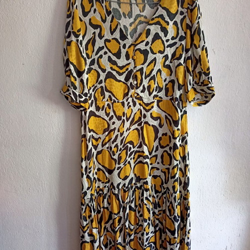 Gestuz summer dress like new, size 34, 100% viscose