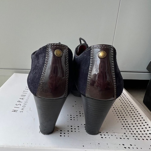 Hispanitas women's shoes used, blue, size 38, heels