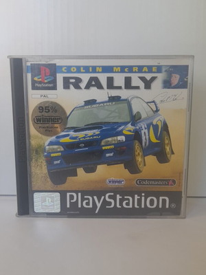Colin McRae Rally PS1 σαν καινούργιο, πλήρες με αφίσα και manual