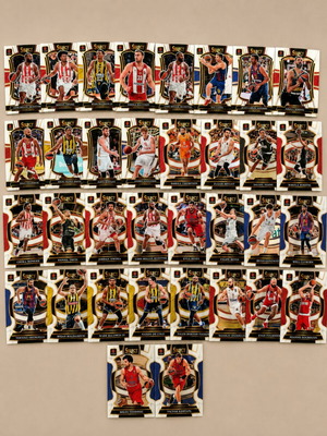 Σετ 34 βασικές κάρτες Euroleague Select 25-26