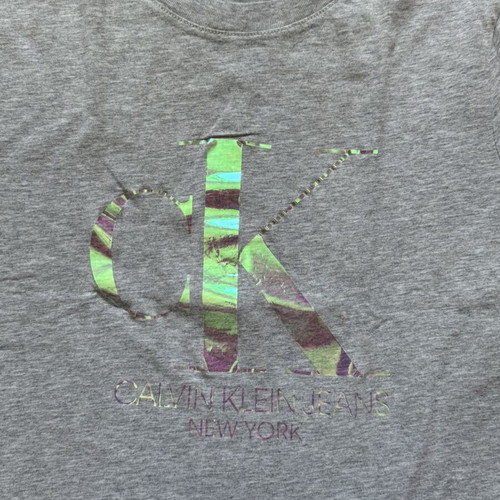T-shirt Calvin Klein new, gray, size XS