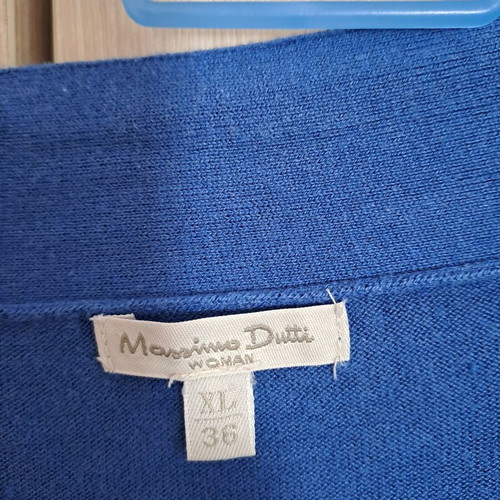 Massimo Dutti women's spring sweater blue XL like new