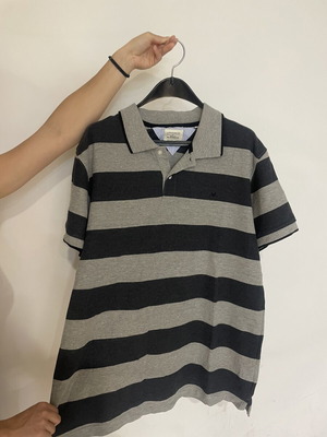 Lindbergh men's polo shirt XXL, like new, gray cotton