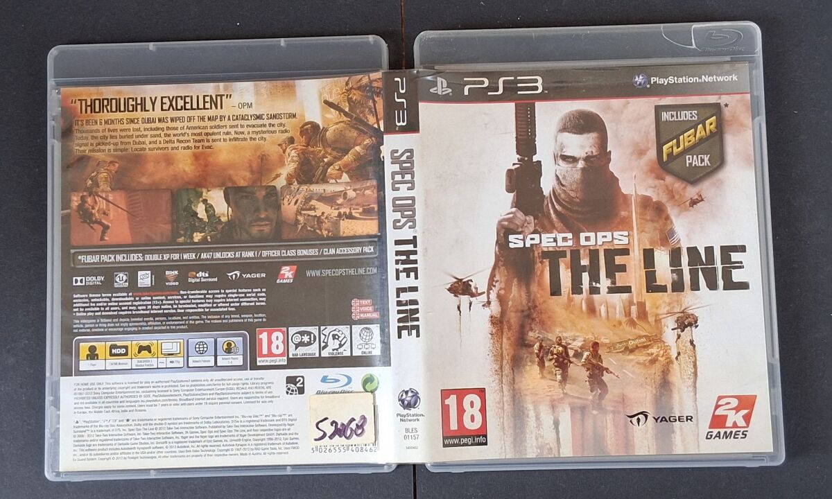 Spec Ops: The Line PlayStation 3 (PS3)… - € 39,00 - Vendora.cy