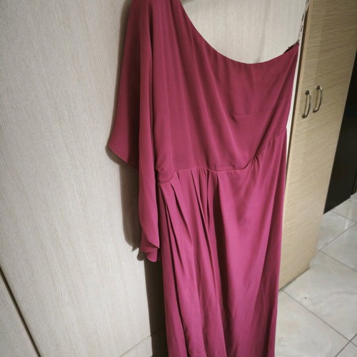 Open fuchsia dress XXL like new
