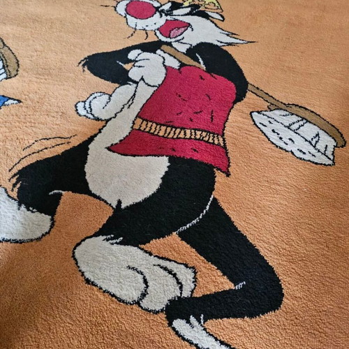 Sylvester and Tweety children's rug used 160x230