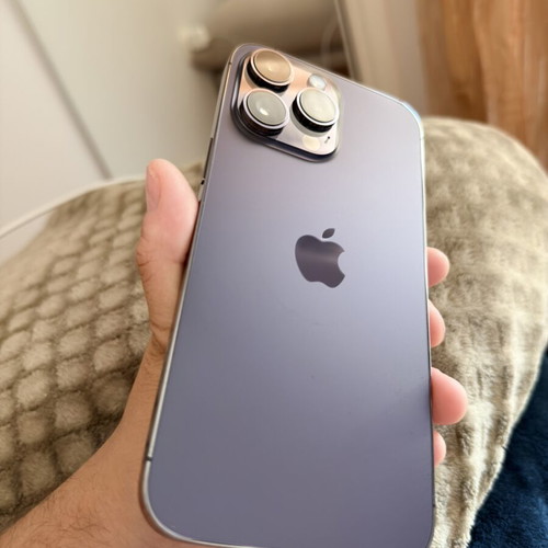 iPhone 14 Pro Max 128GB used, Deep Purple, Dual SIM