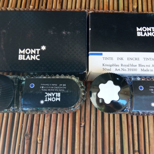 Montblanc fountain pen ink used, good condition