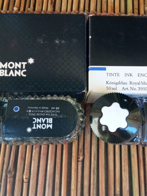 Montblanc fountain pen ink used, good condition