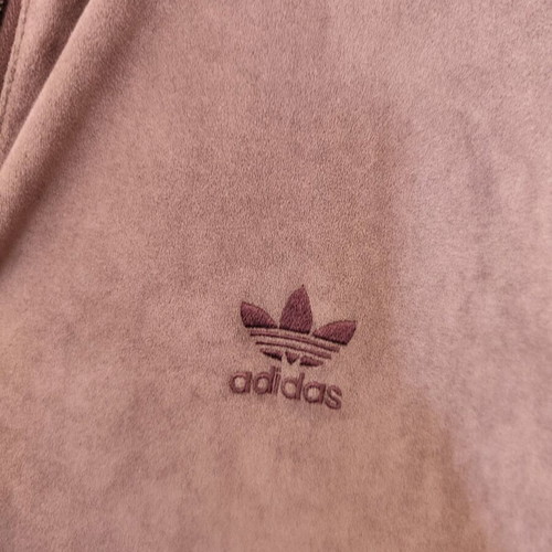 Adidas jacket like new, purple velour, size L