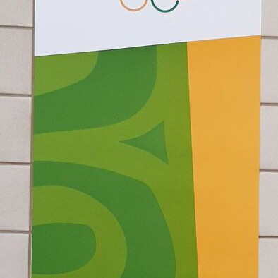 Athens 2004 Olympic Games poster like new, official decoration