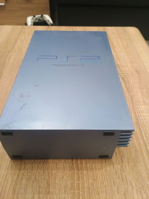 PS2 Fat console, blue, for repair