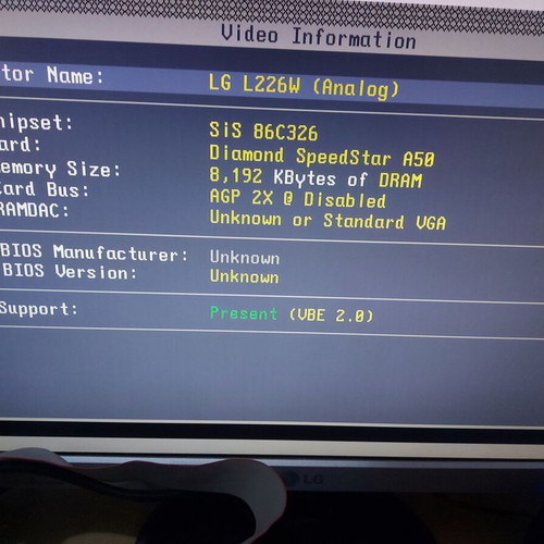 Diamond SpeedStar A50 graphics card like new, 8MB SDR AGP 2x