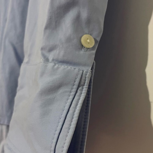 Zara baby blue oversized shirt new, soft cotton fabric
