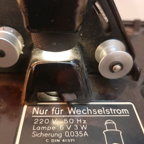 Pentax 8mm film projector used, bakelite, German 1950